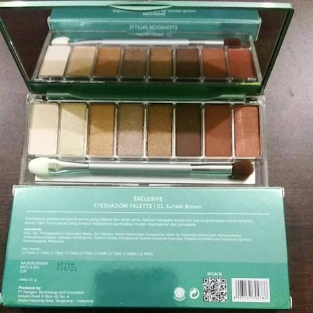 ☃Cutezz_Ching1☃Wardah Exclusive Eyeshadow Palette