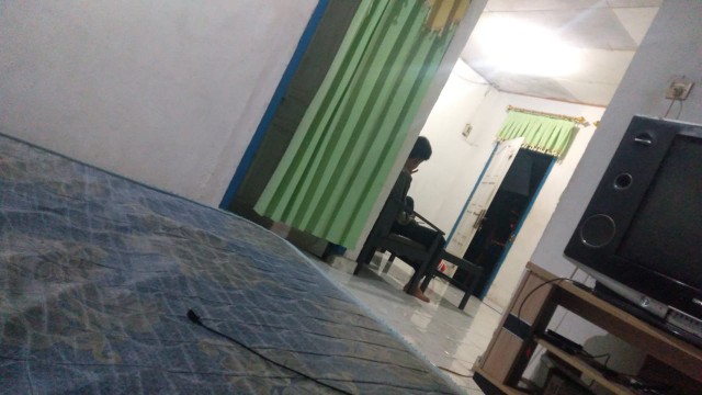 Daster Kencana Ungu Batik - Daster Lengan Panjang Murah Produsen Daster Abstrak Remekan Pekalongan