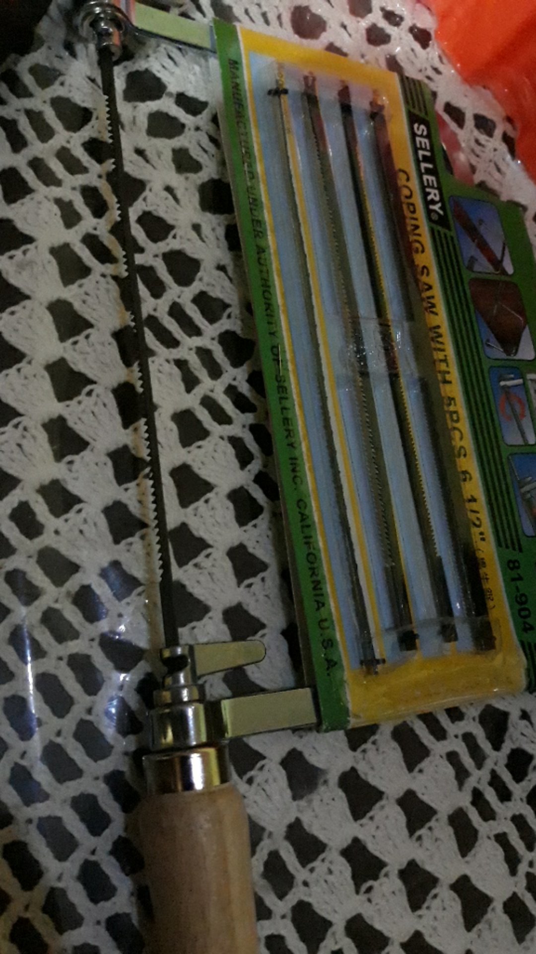 Gergaji Kayu Coping Saw (81-904) Sellery