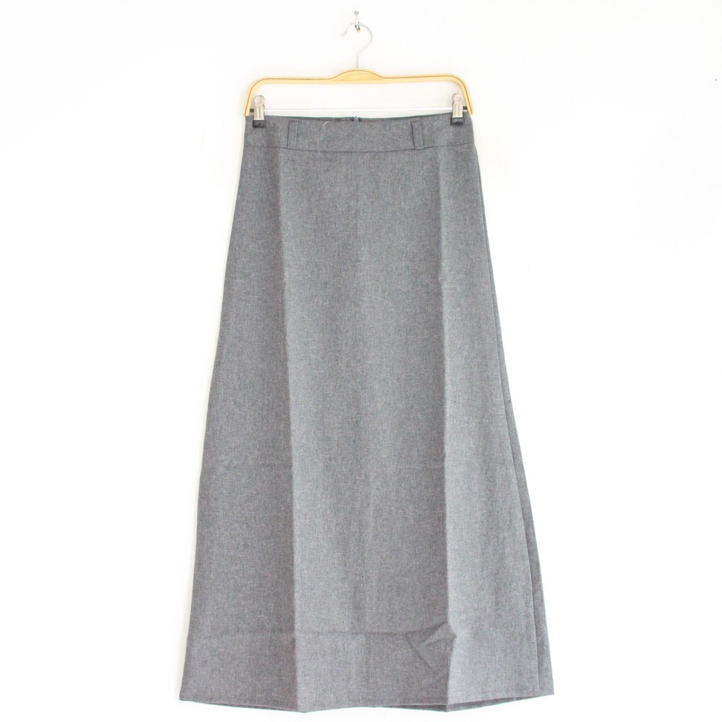 Rok Kerja Model A / Rok Kantor (04)-Abu