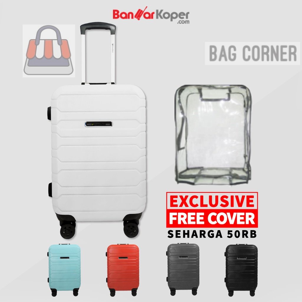 BagCorner - Tas Koper President 5322 Original Koper 24 Inch Hardcase Aluminium Frame NonZipper TSA L