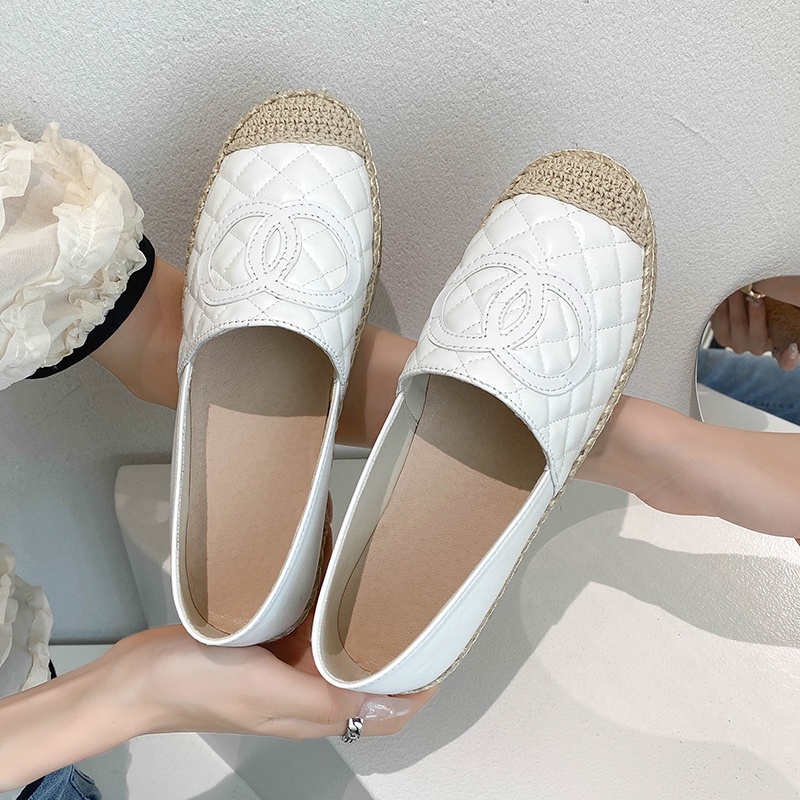 aid 0284,  sepatu flat wanita import fashion sepatu wanita terkiniian dan terlaris best seller-white