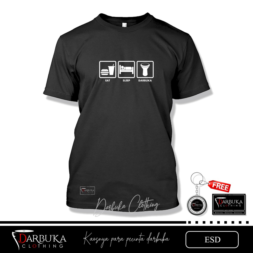 (ESD) KAOS DARBUKA || COD (bayar di tempat) || Darbuka Clothing