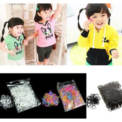 1000pcs IKAT RAMBUT JEPANG FREE ZIPLOCK CUTE