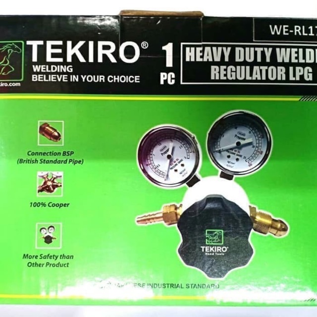 TEKIRO-HEAVY DUTY WELDINH REGULATOR LPG