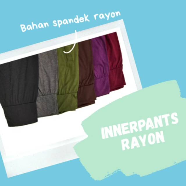 

Innerpants (Tulis noted pilihan warna)
