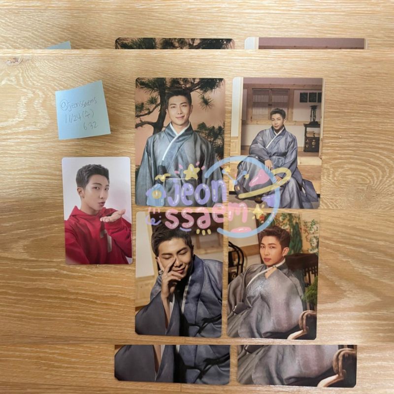 PC MPC Mini PC Photocard BTS Bangtan Official Dalmajung Set Sharing Kim Namjoon RM Japan FC Fanclub 