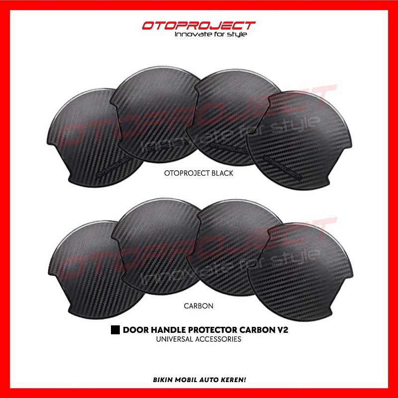 Other Door Handle Protector Carbon All New CIVIC Turbo