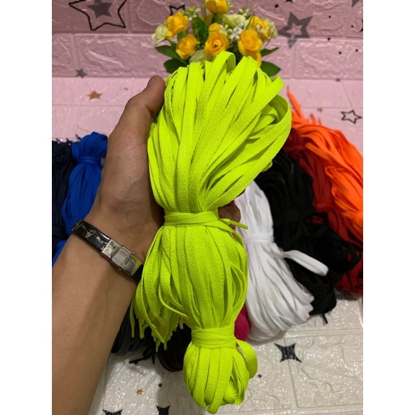 cod 20 pasang tali sepatu gepeng murah/tali sepatu sneakers pria dan wanita/tali sepatu bola/tali sepatu futsal/tali sepatu boots/tali color/tali swuiter/tali sepatu gepeng 1kd/tali sepatu gepeng warna warni/tali gepeng murah 20 pasang cod