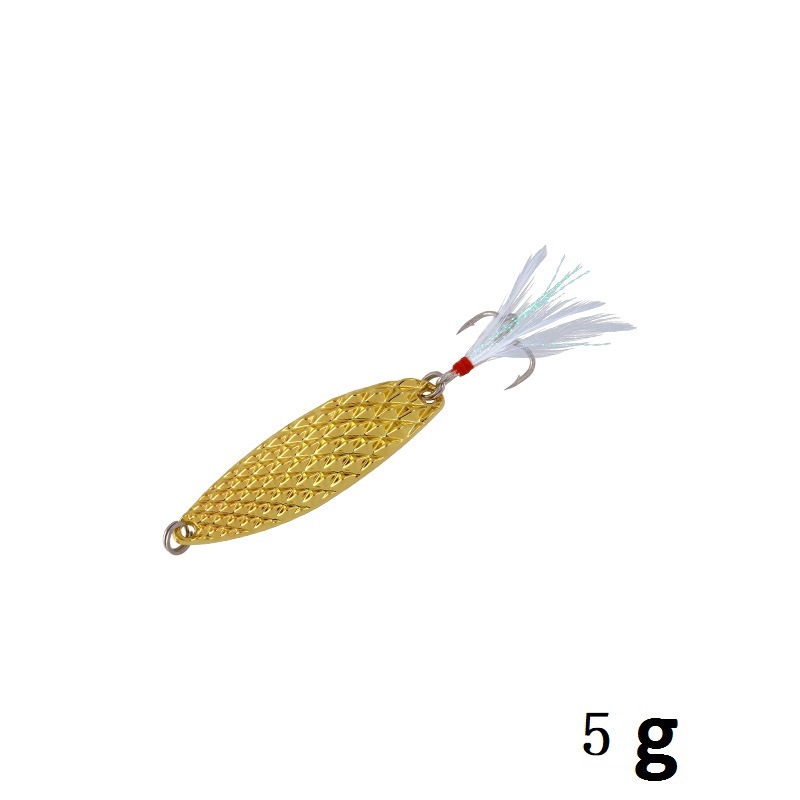 2Pcs New Spoon Spinner Umpan Pancing 2.5g/5g/7g/10g/15g/20g Swimbait Fishing Lure Ikan Bass Bait
