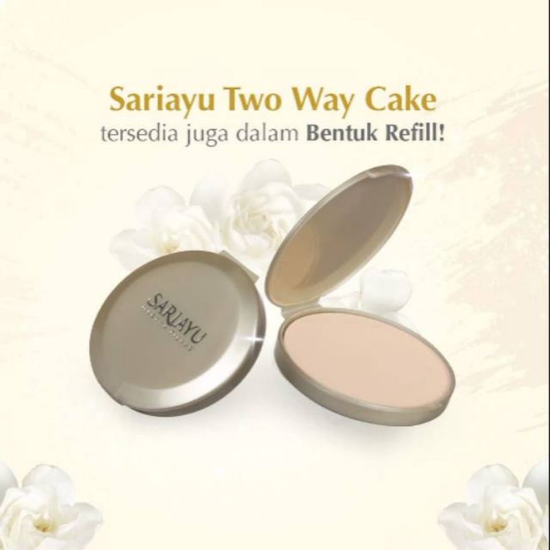 Sariayu Refill Two Way Cake Gold Series 12g