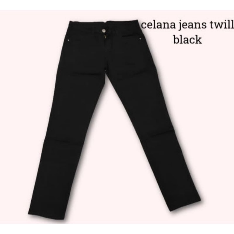 Celana jeans twillblack