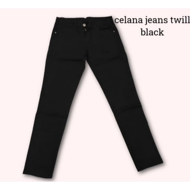 Celana jeans twillblack