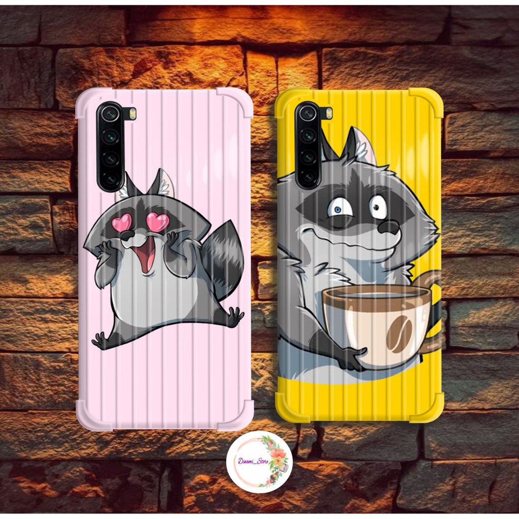 softcase Raccon Realme C1 C2 C3 U1 2 2 Pro 3 Pro 5 5i 5s Pro 6 Pro X Xt C11 C12 C15 NARZO DST30