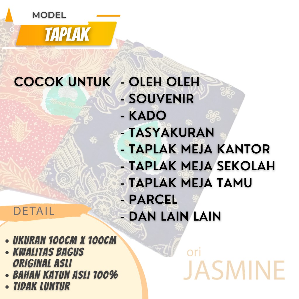 Taplak Meja guru batik /  taplak meja guru kain taplak meja /  taplak meja makan motif