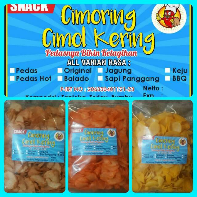 

CIMORING / CIMOL KERING / KRIPIK CIMOL GURIH
