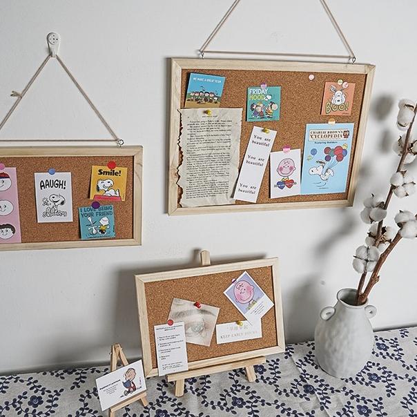 

Bisa COD 2.2 Message board Background Boardsend sticker cork message board Decorative Board With Frame Cork Board #052