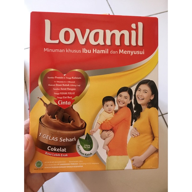 Lovamil susu ibu hamil dan menyusui
