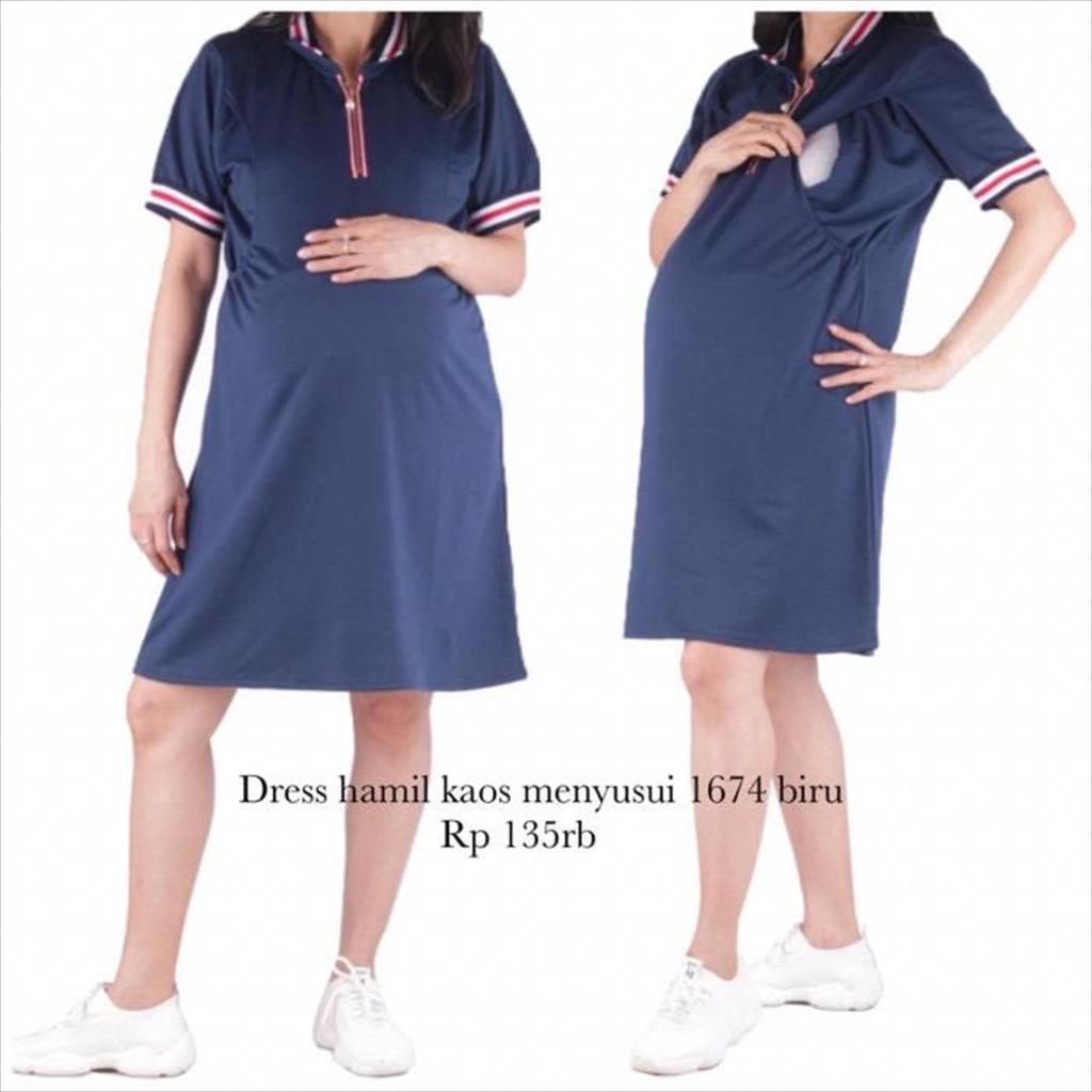 Baju Hamil Dress Hamil  D1674