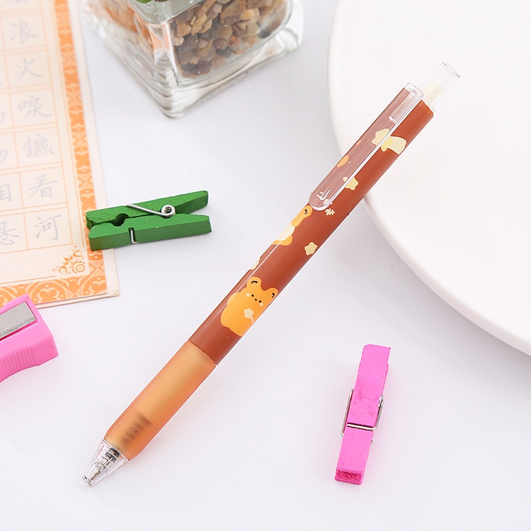 2pcs / Set Pulpen 0.5mm Bentuk Koala Warna-Warni Untuk Sekolah / Kantor