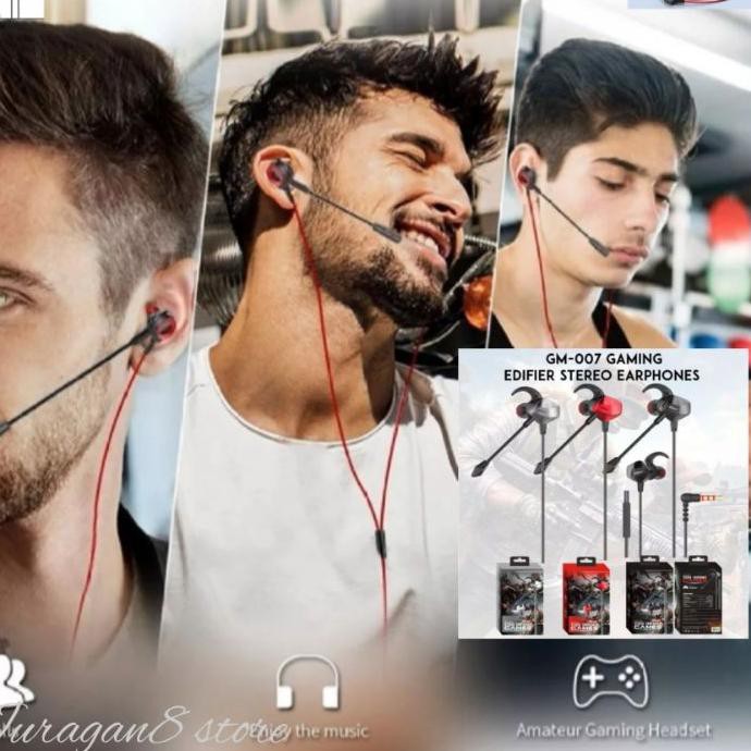 ♫ Handsfree Headseat Earphone XG-121 MOBILLE GAMING With Mic Murah Berkualitas ✽
