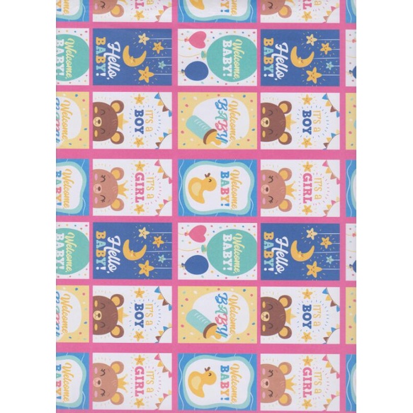

Kertas Kado Sansan Wawa SW 5808 "Baby/Unisex
