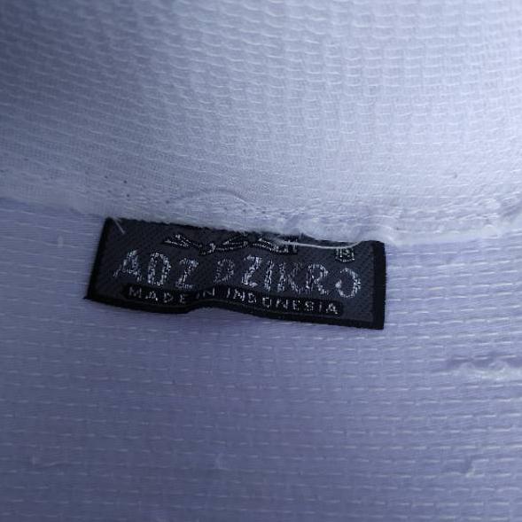 [HW354] PECI PUTIH ADZ DZIKRO Kopiah Putih Polos Az Zikra Kalbut Peci Habib Bahar Topi Peci Batok Pe