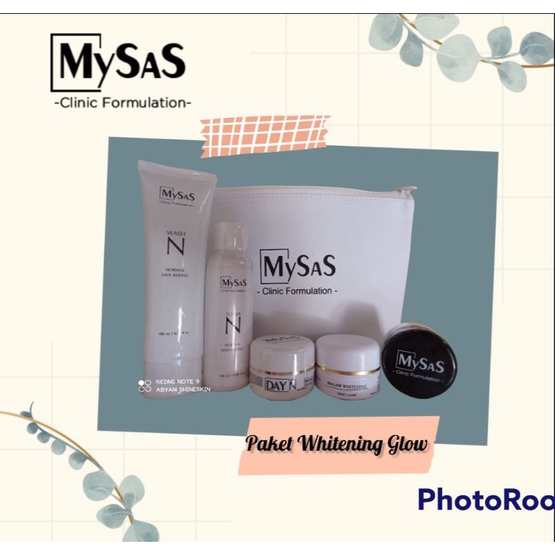 My SAS paket Normal Whitening Glow isi 5