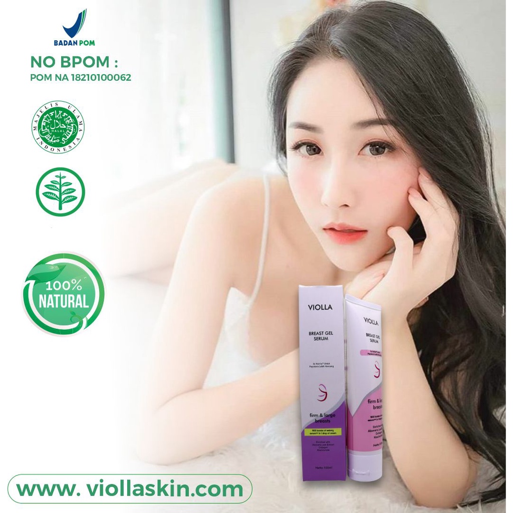 BAYAR DI TEMPAT_VIOLLA BREAST GEL SERUM BPOM & SMART BREAST 100% ORIGINAL -GEL PEMBESAR & PENGENCANG