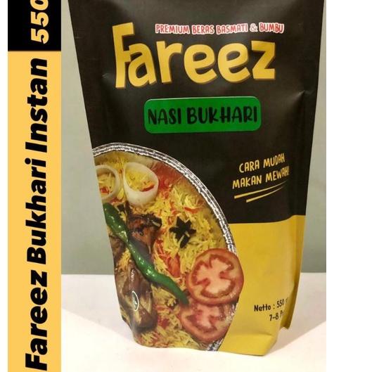 

〈〈GRO⚡IR〉〉 fareez basmati instan 550 gr kebuli/briyani/mandhi/bukhari/kabsah harga bersaing