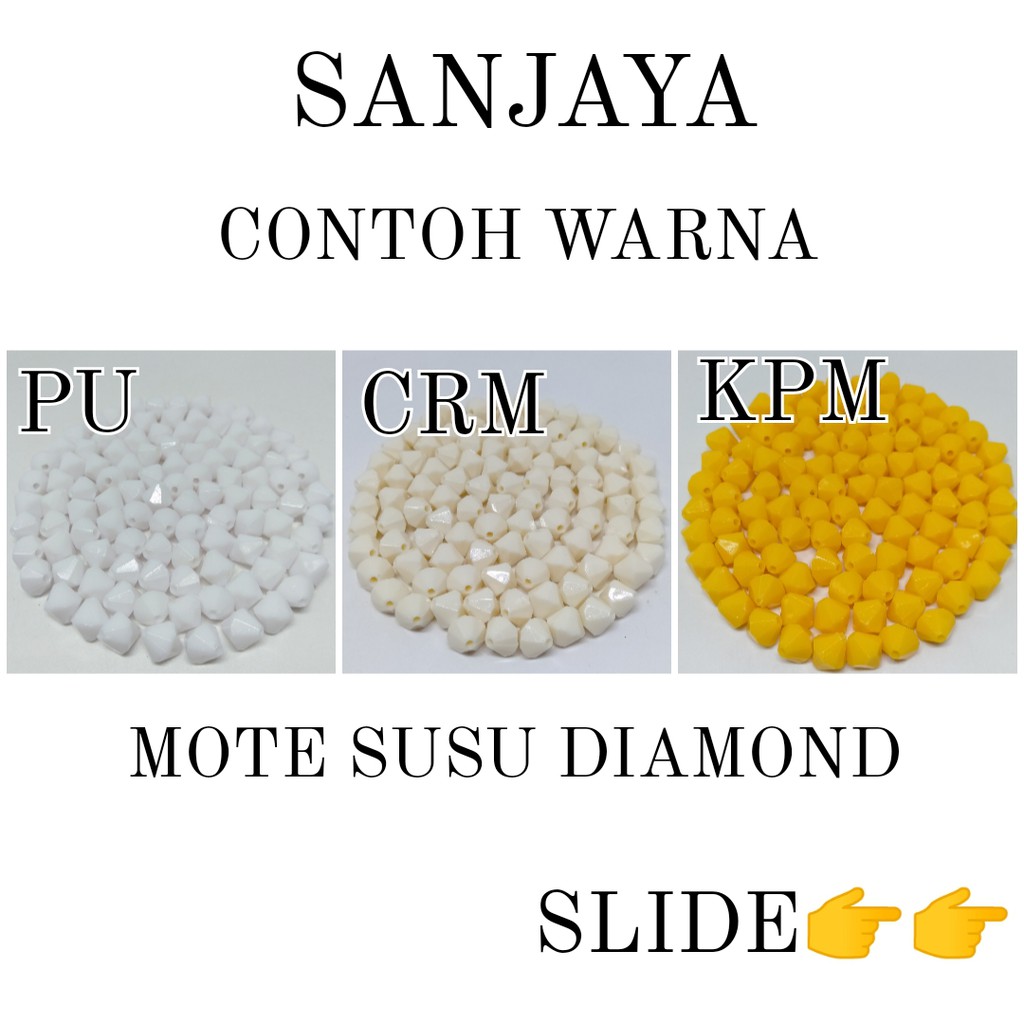 MANIK SUSU / MOTE SUSU / MANIK DIAMOND / MOTE DIAMOND / MANIK SUSU DIAMOND / MOTE SUSU DIAMOND 8MM