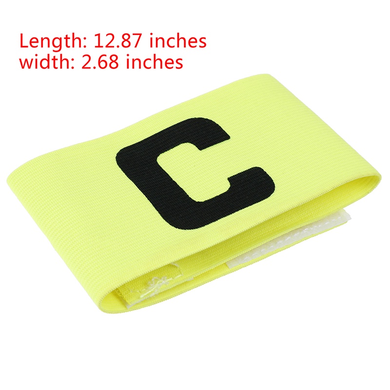 (LUCKID) 1pc Armband Kapten Timbal Untuk Sepakbola