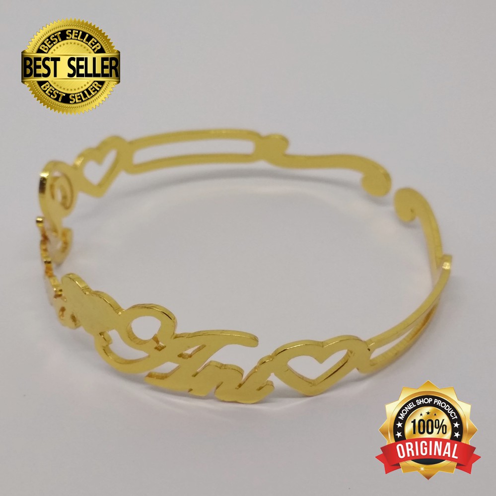 gelang anak wanita nama lapis emas