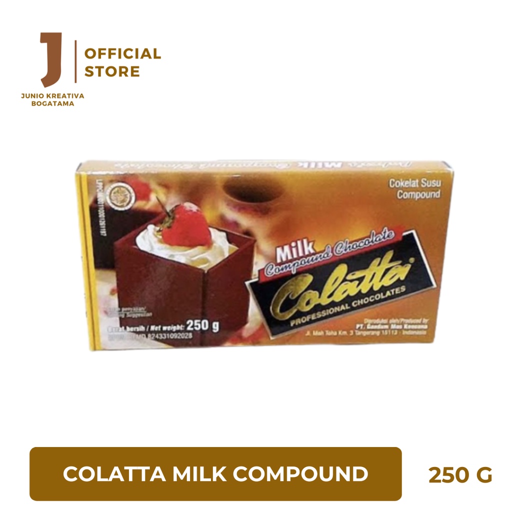 

Colatta Milk Compound Chocolate 250 Gram