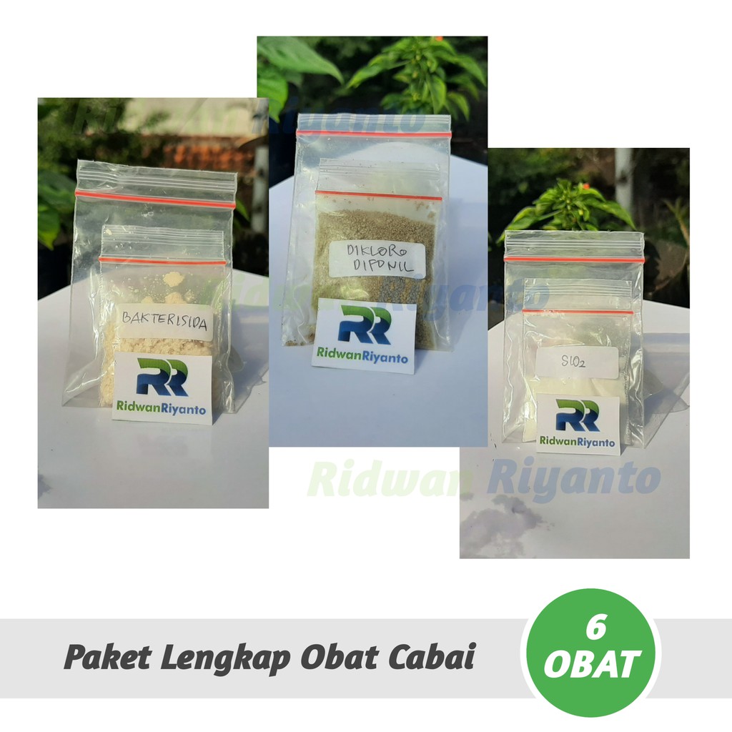 PAKET LENGKAP 6 Jenis OBAT Cabai Premium untuk PENCEGAHAN Penyakit Cabe