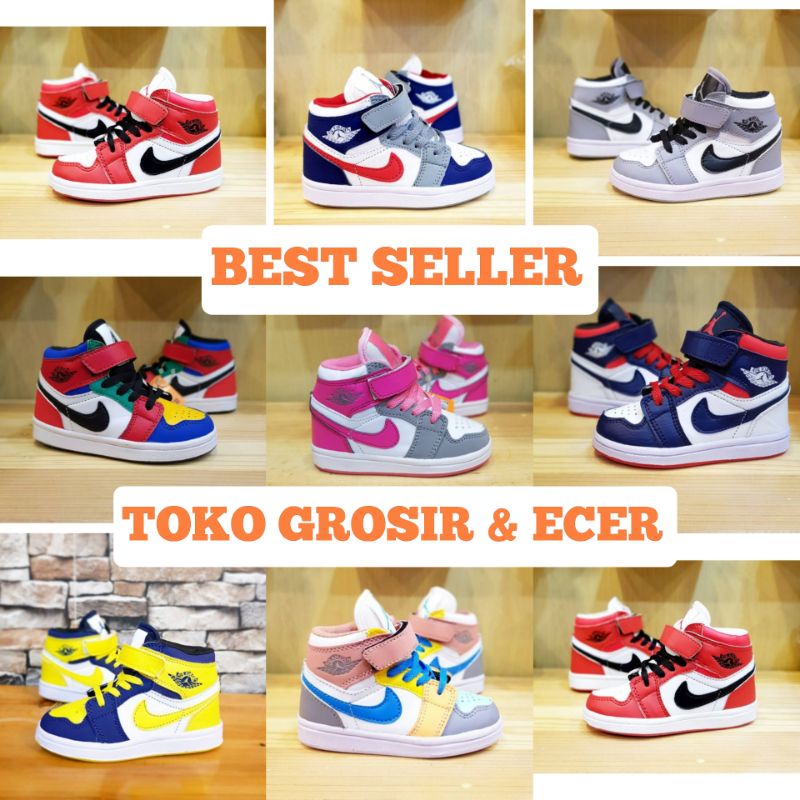 IMPORY QUALITY / SEPATU JORDAN ANAK / JORDAN RETRO HIGH / SEPATU GROSIR