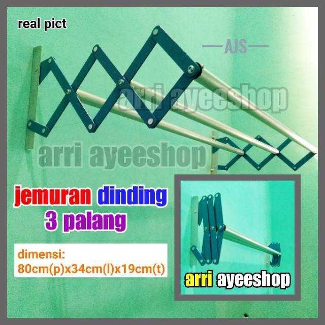 PROMO MURAH JEMURAN DINDING LIPAT  JEMURAN HANDUK 