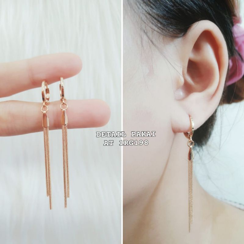 ANTING JURAI WANITA FASHION MURAH ANTI KARAT DAN TIDAK MUDAH PUDAR TERBARU