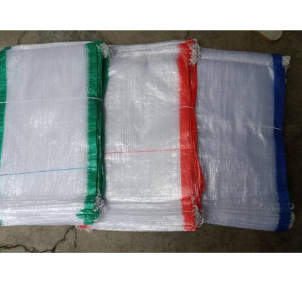 Borong Hemat Karung beras transparan 10 kg isi 50 lembar (merk Kepala singa)