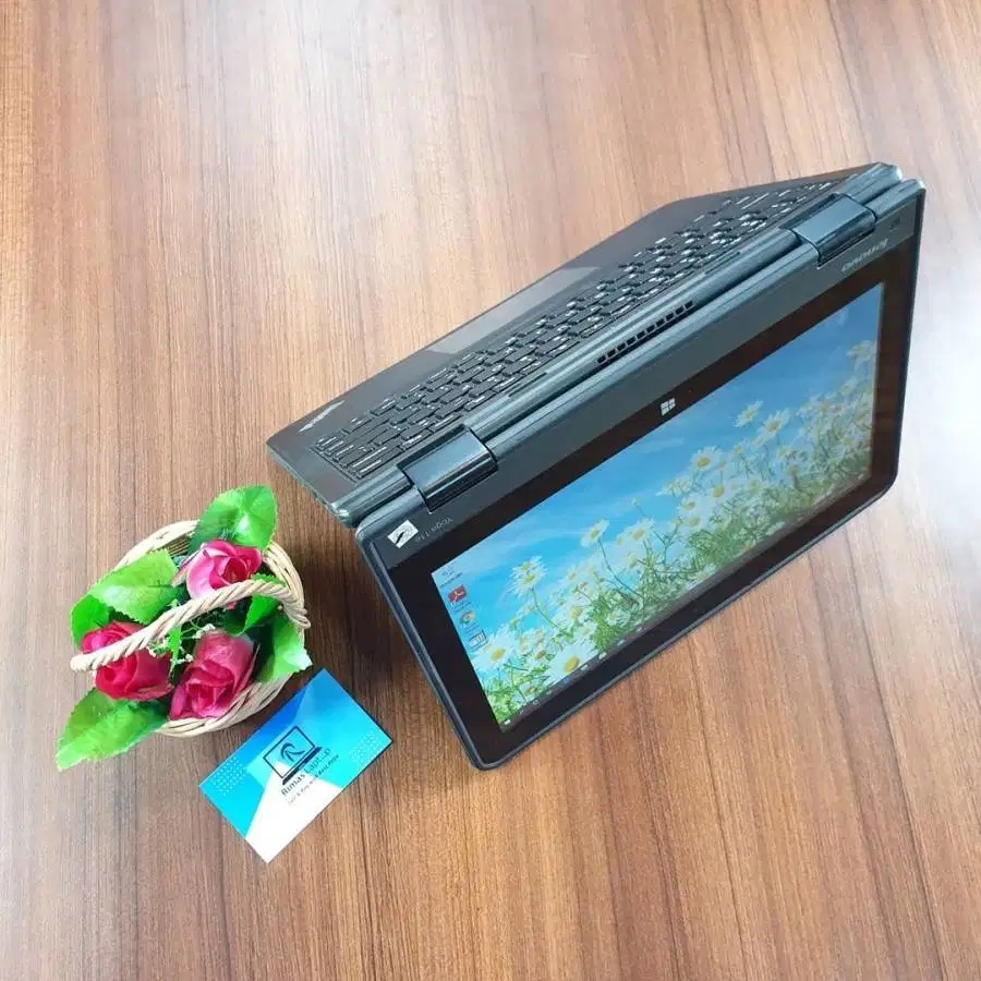 LENOVO YOGA TOUCHSCREEN CELERON RAM 4GB SSD 128GB BEKAS SECOND