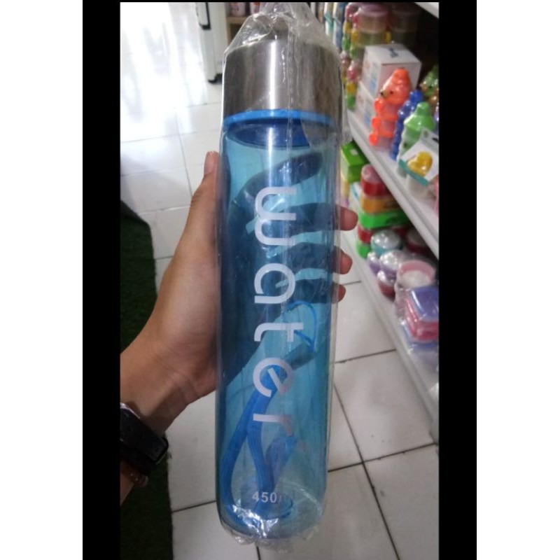 Botol Minum Plastik Water 450ml