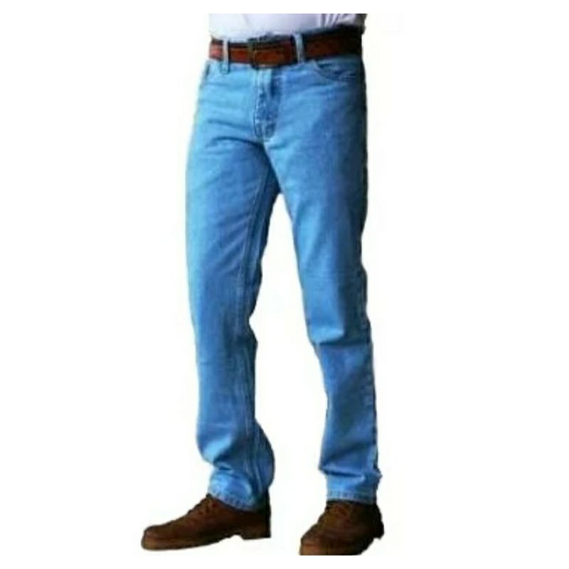 celanan jeans pria-celana standard pria-Celana panjang pria reguler size 27-38