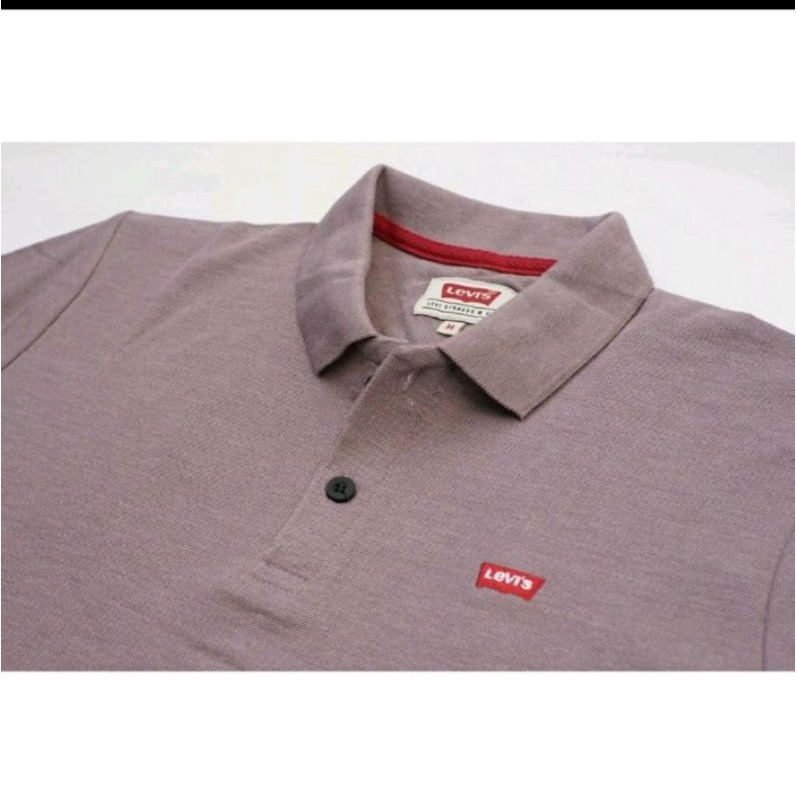 Kaos Kerah Levis/Original/Harga Distributor-Mocca