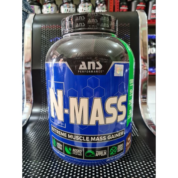 ANS N MASS 6 LBS WEIGHT GAINER ANS N-MASS NMASS - milk chocolate
