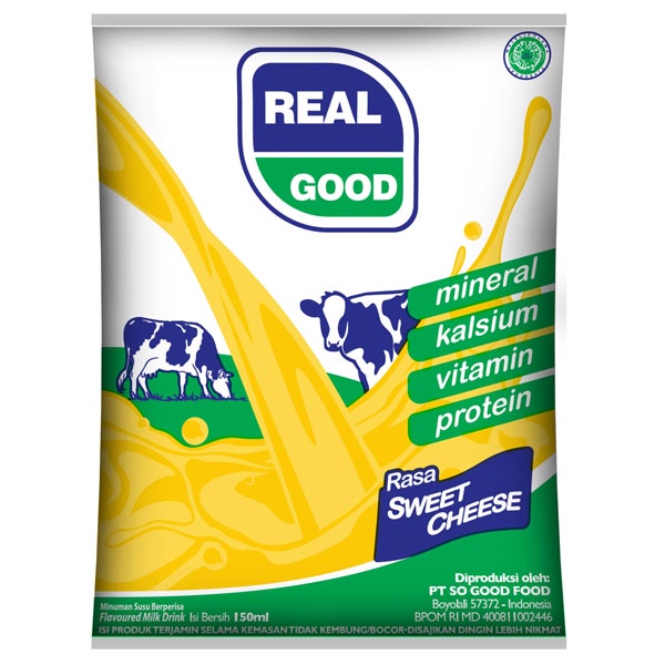 

REAL GOOD UHT SWEET CHEESE 150 ML