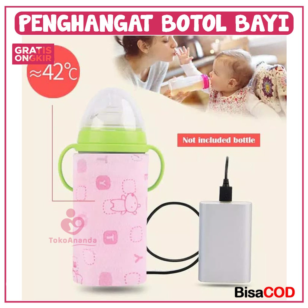 PENGHANGAT BOTOL SUSU BAYI USB / TRAVEL CAR BABY BOTTLE WARMER / PENGHANGAT SUSU