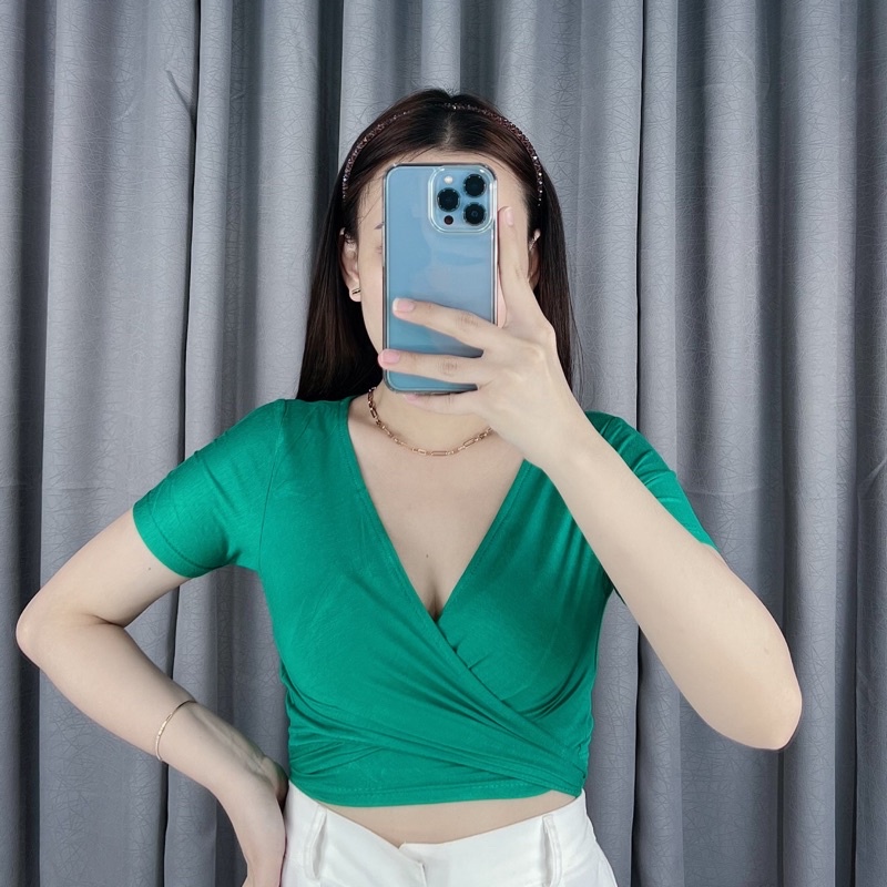 Multy look crop top / Crop top cross / crop top silang