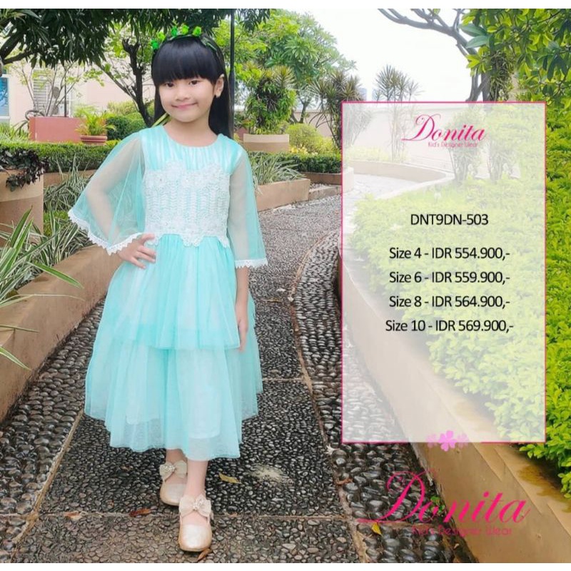 Dress Party Anak 8 tahun by Donita