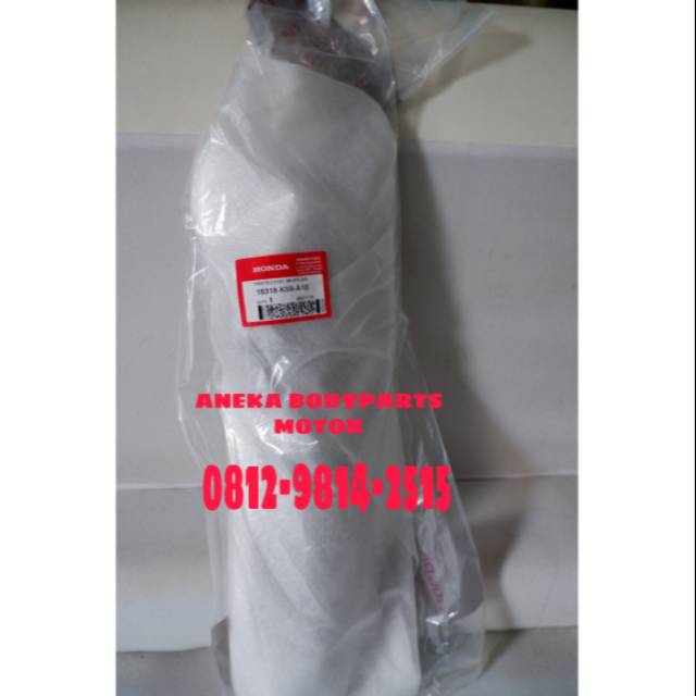 COVER KNALPOT / TUTUP KNALPOT HONDA VARIO 150 NEW ORI AHM