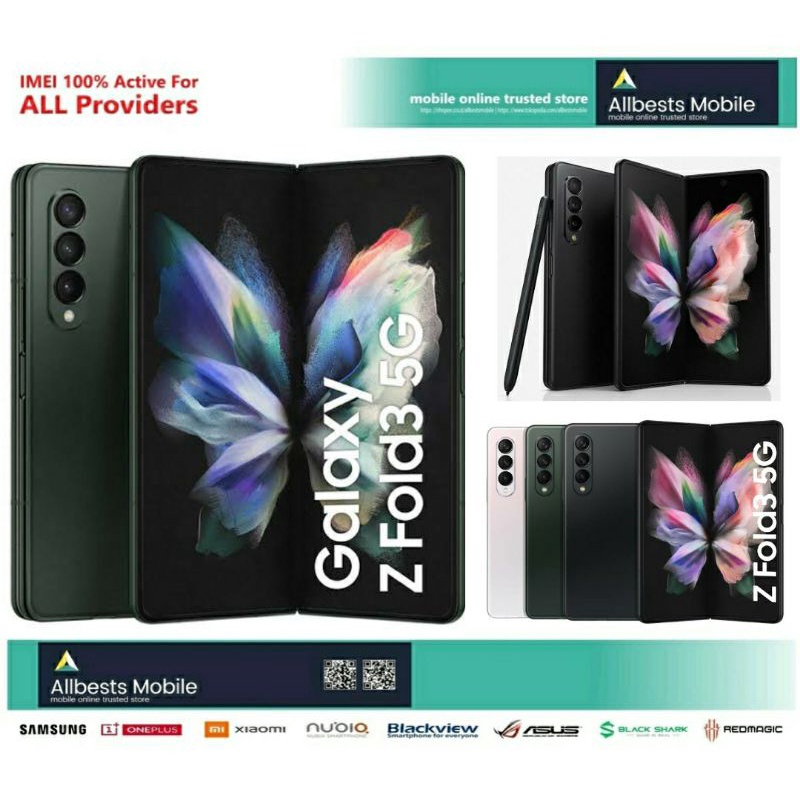 Jual Samsung Galaxy Z Fold 3 5G Ram 12GB/256GB,12GB/512GB -Original New ...